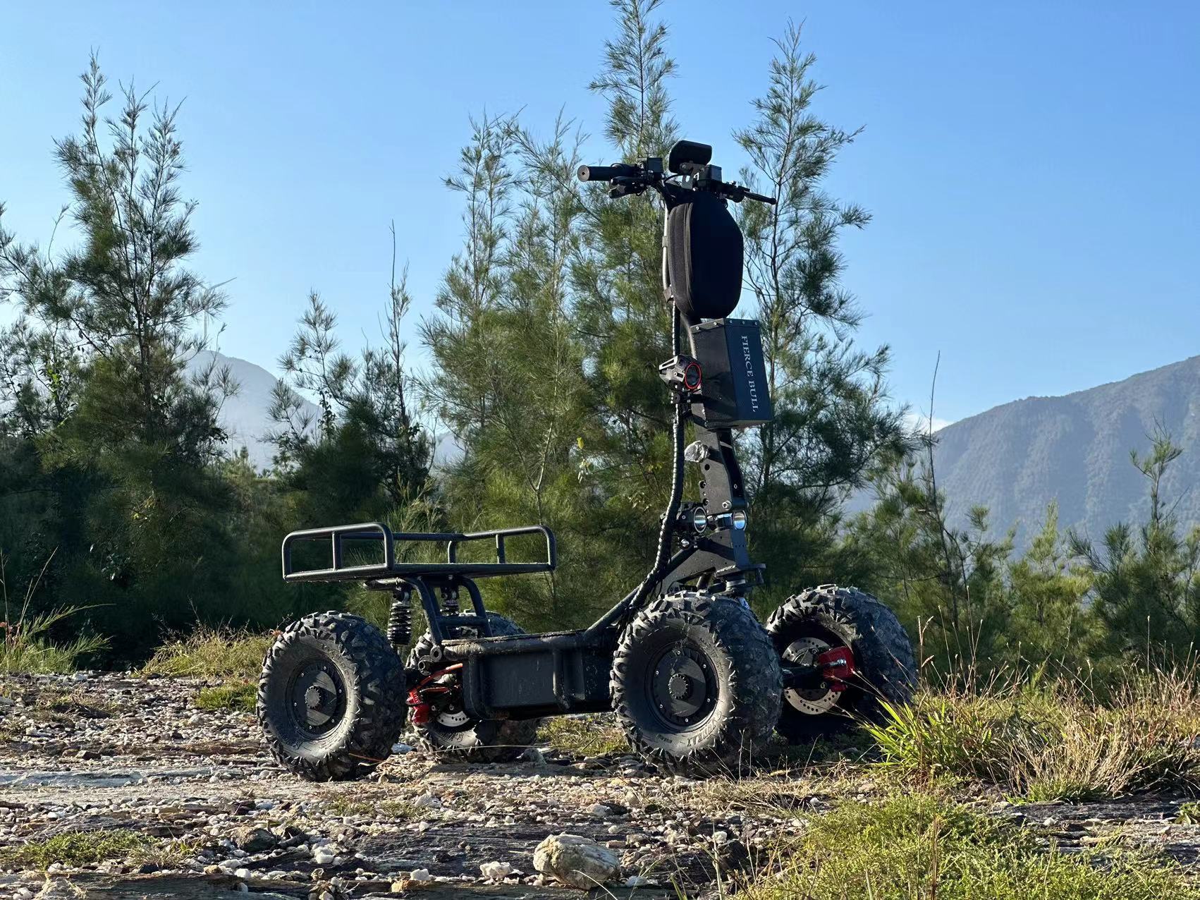 60V52AH All-Terrain Off-Road ATV Large Electric Four-Wheel Scooter Beach Car High Power Multi-Function
