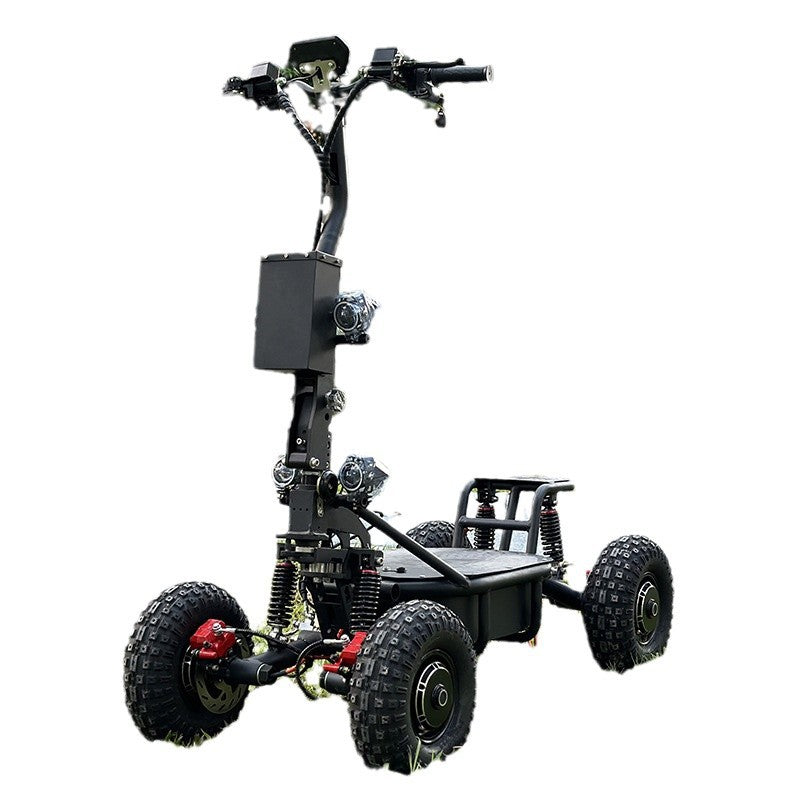 14inch Four-wheel Drive Electric All-terrain Vehicle Off-road Vehicle Beach Vehicle Four-wheel Scooter High Power Long Endurance Foldable