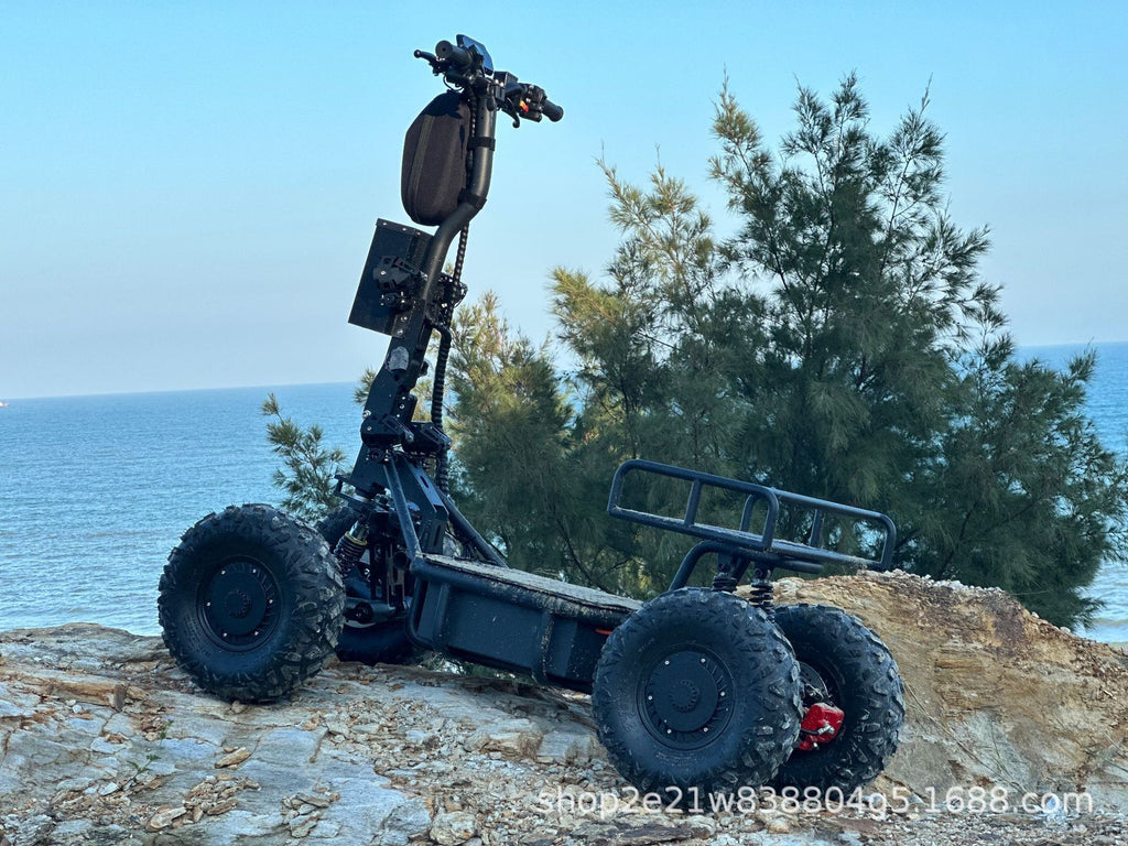 60V52AH All-Terrain Off-Road ATV Large Electric Four-Wheel Scooter Beach Car High Power Multi-Function