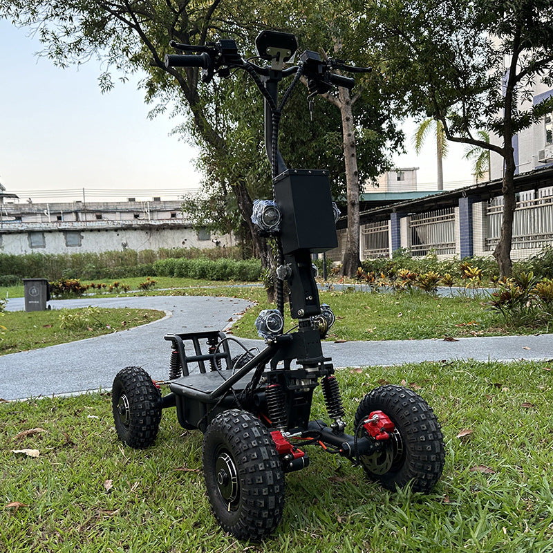14inch Four-wheel Drive Electric All-terrain Vehicle Off-road Vehicle Beach Vehicle Four-wheel Scooter High Power Long Endurance Foldable