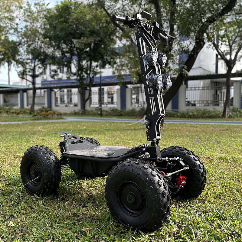 Four-wheel Drive Off-road ATV Beach Car Off-road Four-wheel Electric Scooter Large High-power All-terrain Vehicle Foldable