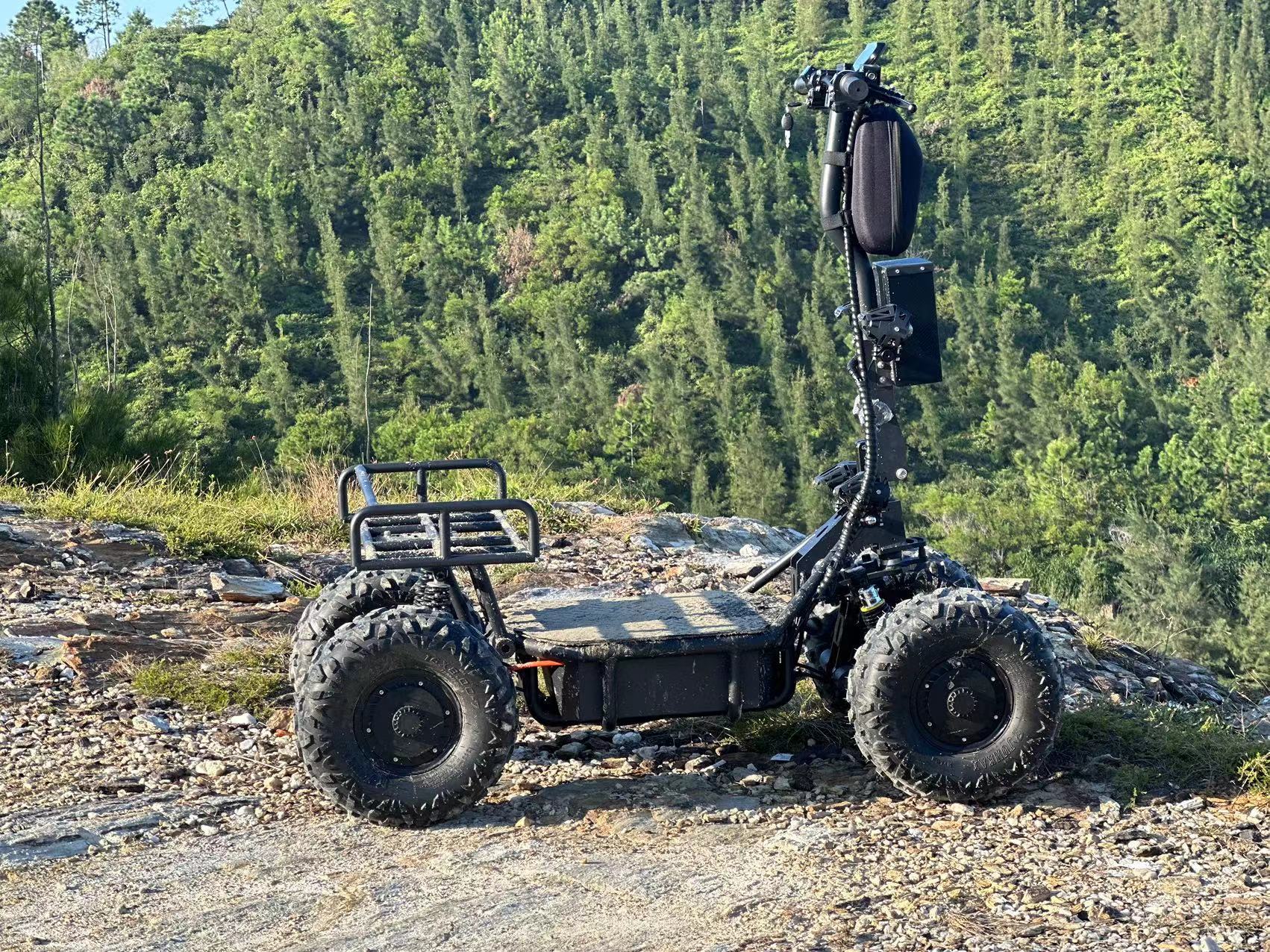 60V52AH All-Terrain Off-Road ATV Large Electric Four-Wheel Scooter Beach Car High Power Multi-Function