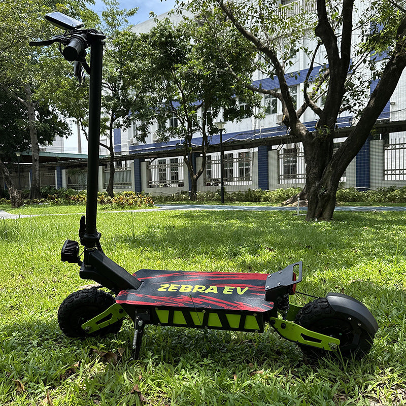 11 Inch 60V High-Speed Dual Drive Electric Scooter EV Scooter Dual Suspension Commuter Scooter Off-Road Scooter for Adults