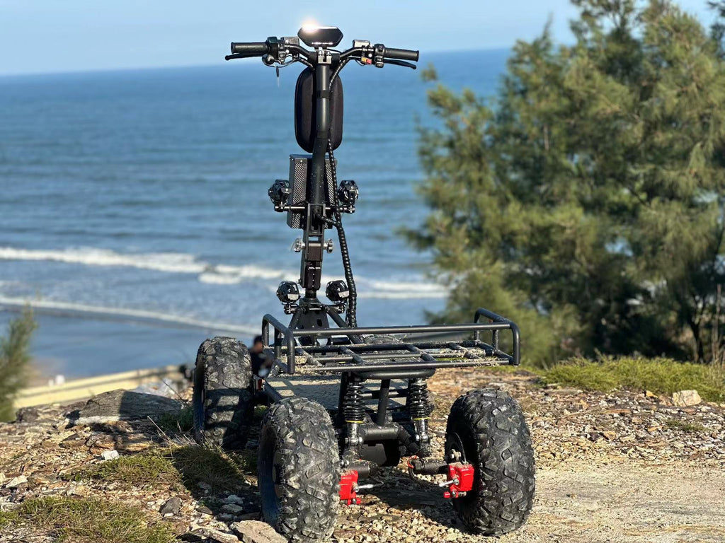 60V52AH All-Terrain Off-Road ATV Large Electric Four-Wheel Scooter Beach Car High Power Multi-Function