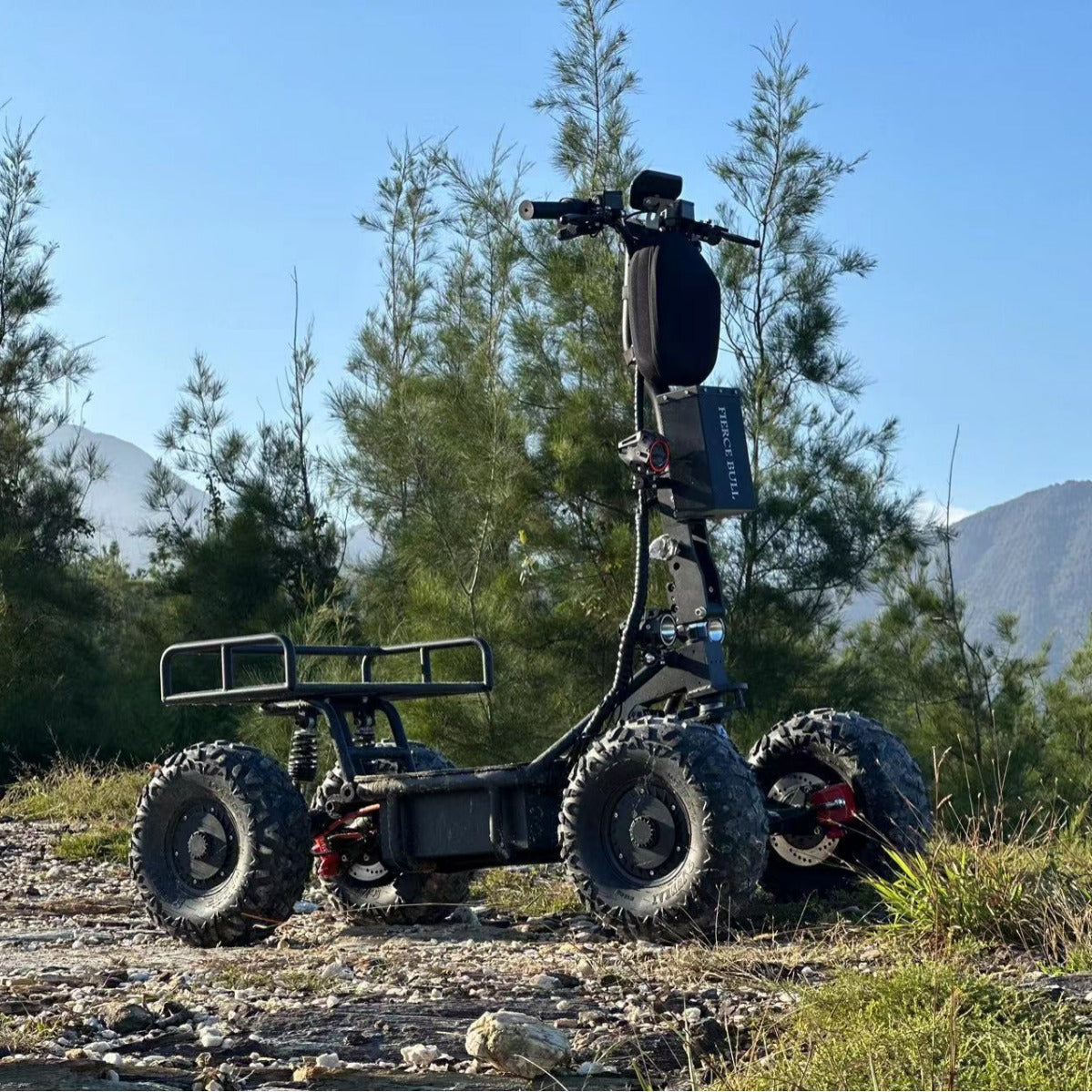60V52AH All-Terrain Off-Road ATV Large Electric Four-Wheel Scooter Beach Car High Power Multi-Function